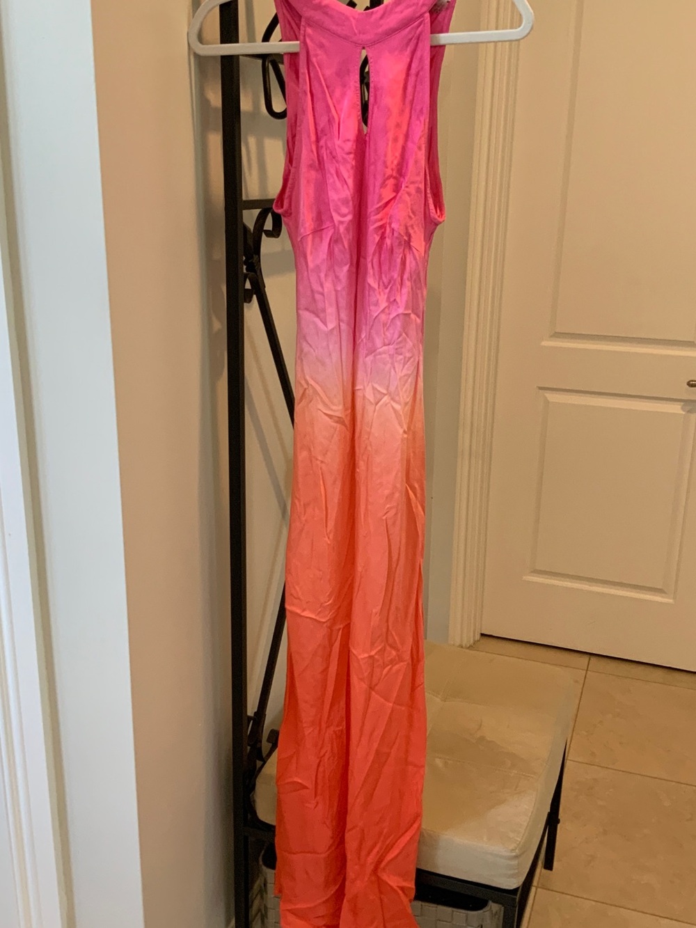 Young Fabulous & Broke Pink to Coral Ombre Maxi Dress
